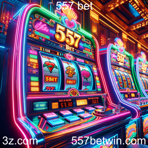 Explore o Mundo dos Caça-níqueis no 557 Bet